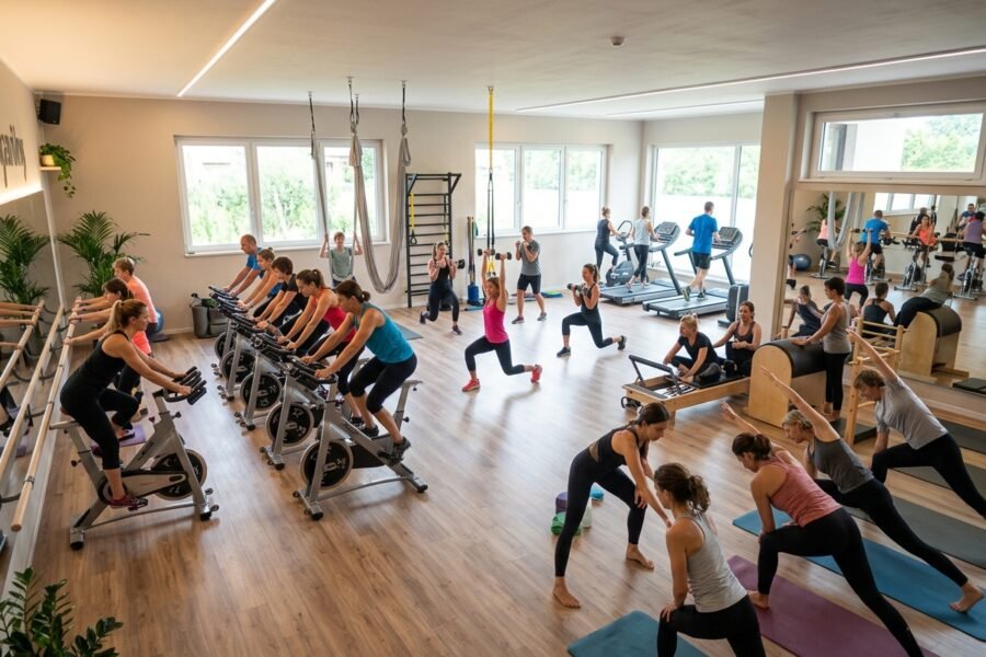 Il fitness a Sandrigo rappresenta oggi una scelta concreta per migliorare il proprio benessere quotidiano, andando oltre il semplice allenamento. Muoversi con regolarità significa aumentare energia, migliorare postura e ritrovare equilibrio fisico e mentale in un contesto sempre più sedentario. CieloBlu interpreta il fitness in modo moderno e completo, offrendo percorsi adatti a ogni esigenza: dalla tonificazione al potenziamento muscolare, dalla mobilità alla resistenza. La varietà dei corsi, come Yoga Vinyasa, Pilates, Posturale e Functional Training, permette di costruire un allenamento personalizzato e stimolante. Questo approccio rende ogni sessione diversa e coinvolgente, mantenendo alta la motivazione nel tempo. Allenarsi in un ambiente strutturato e orientato alla persona significa trasformare il movimento in un’abitudine sana e duratura, capace di migliorare la qualità della vita sotto ogni aspetto.